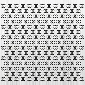 chanel pattern black and white